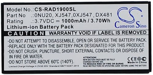 Battery for Dell PowerEdge 1900 etc