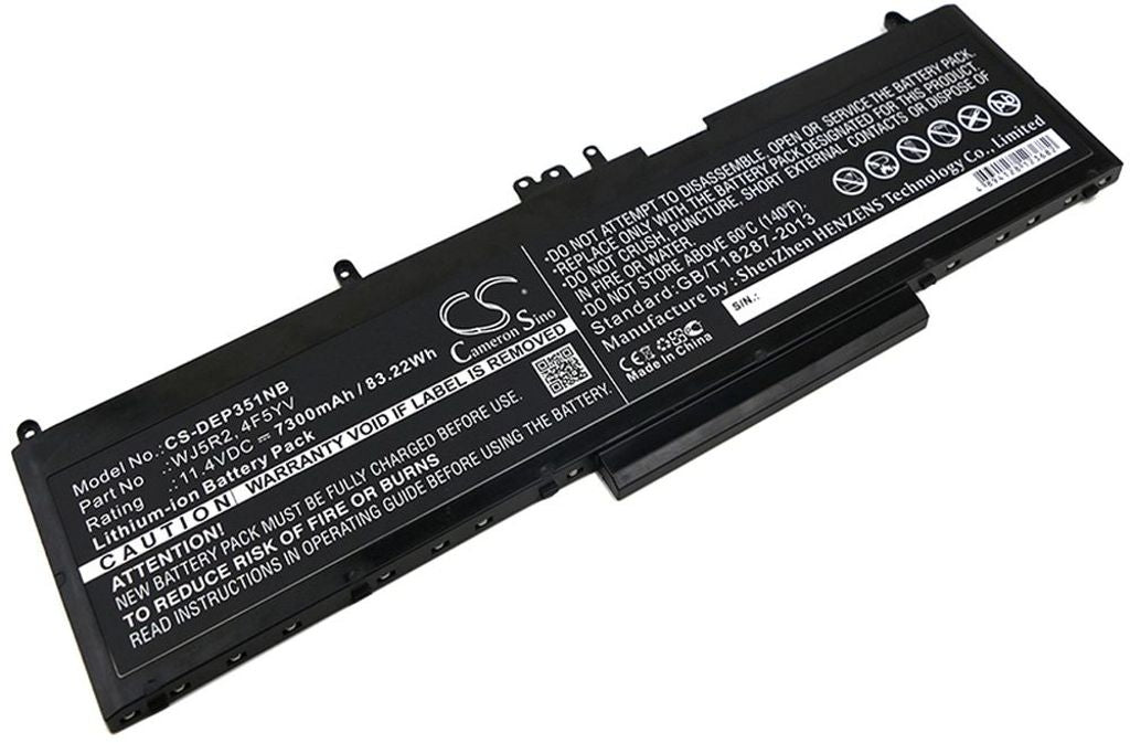 Battery for Dell Precision 3510 etc