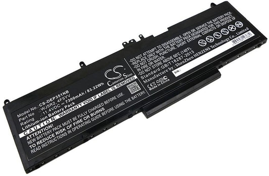 Battery for Dell Precision 3510 etc
