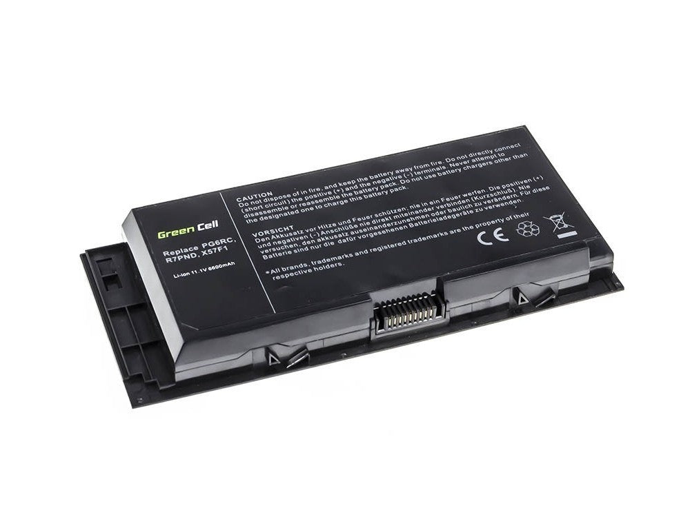 Battery for Dell Precision M4600 etc., 11.1V 6600mAh