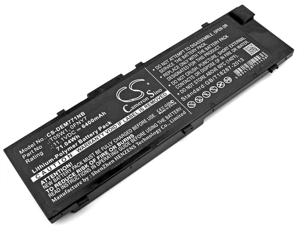 Battery for Dell Precision M7710 etc.