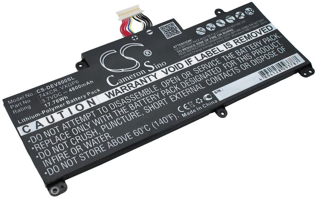 Battery for Dell T01D etc
