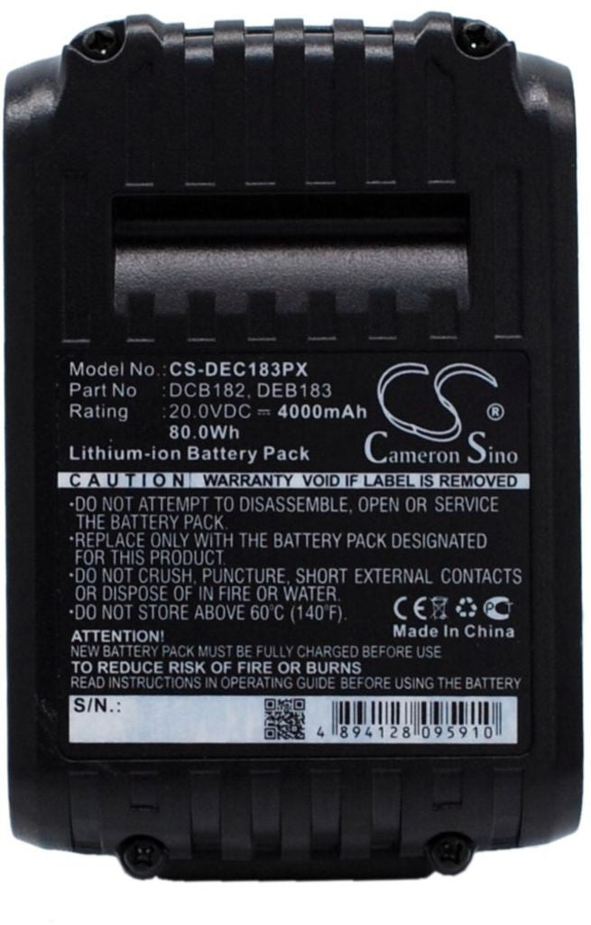 Battery for Dewalt DCD740 etc
