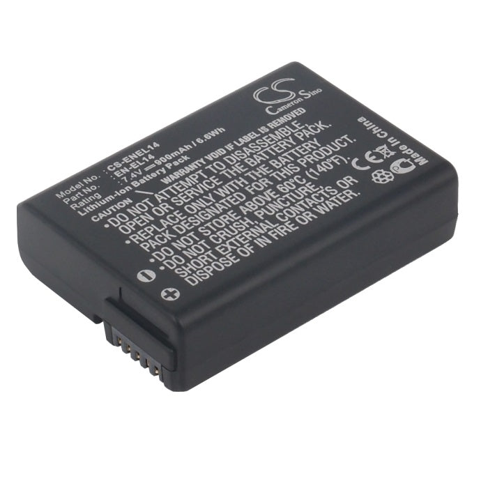 Battery for EN-EL14 replacement battery