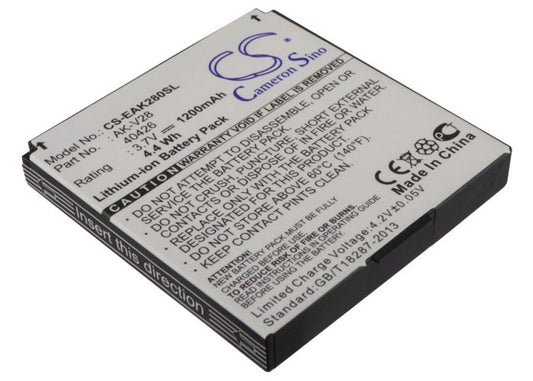 Battery for Emporia AK-V28 etc.