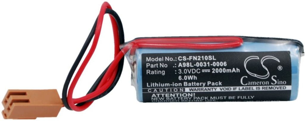 Battery for Fanuc CNC 16/18-B etc
