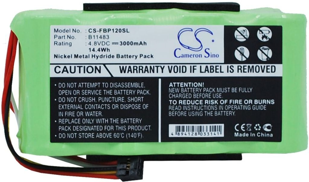 Battery for Fluke 123 ( Firmware below V2.0 ) etc