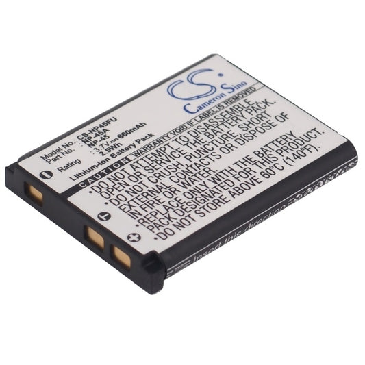 Battery for Fujifilm NP-45 etc