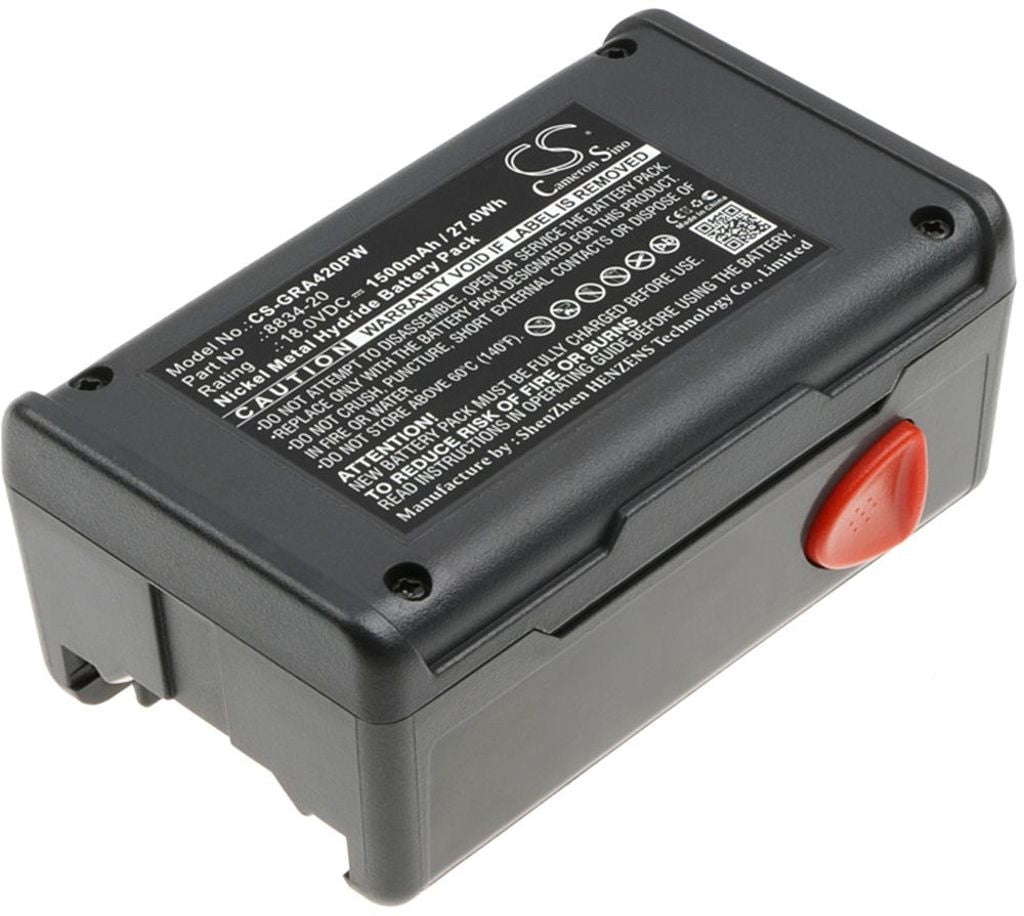 Battery for Gardena 648844 etc