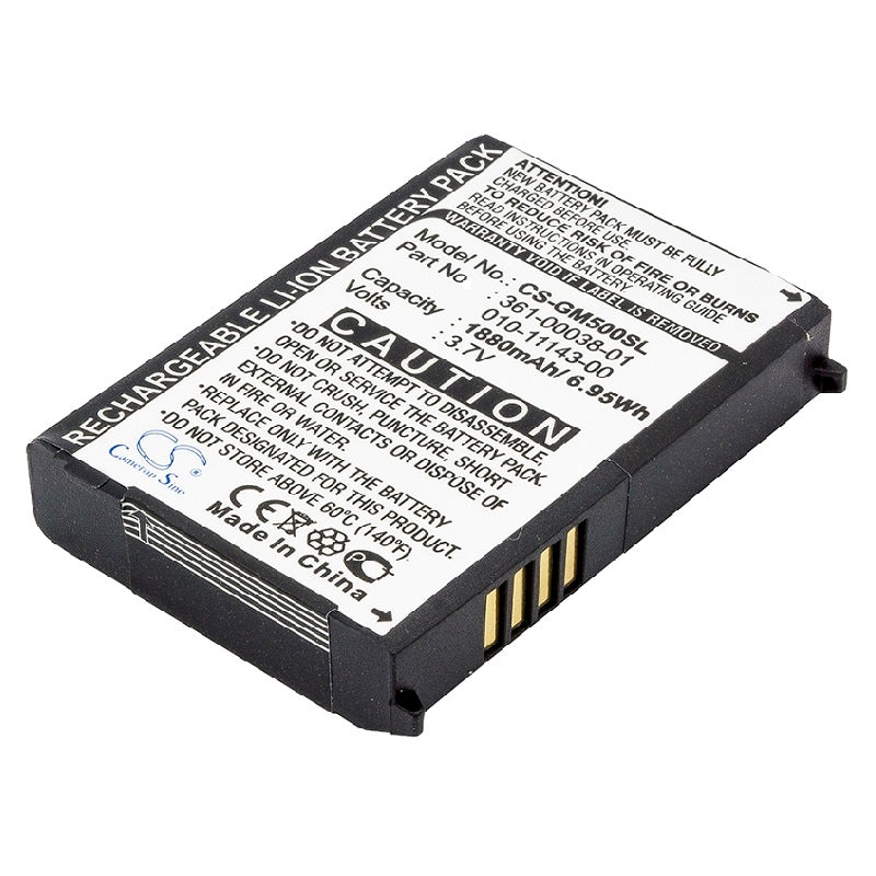 Battery for Garmin 010-11143-00, 361-00038-01