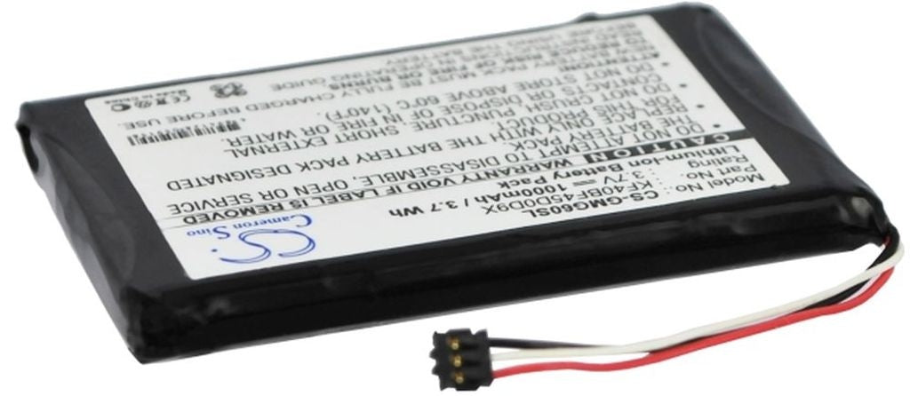Battery for Garmin Approach G6 etc