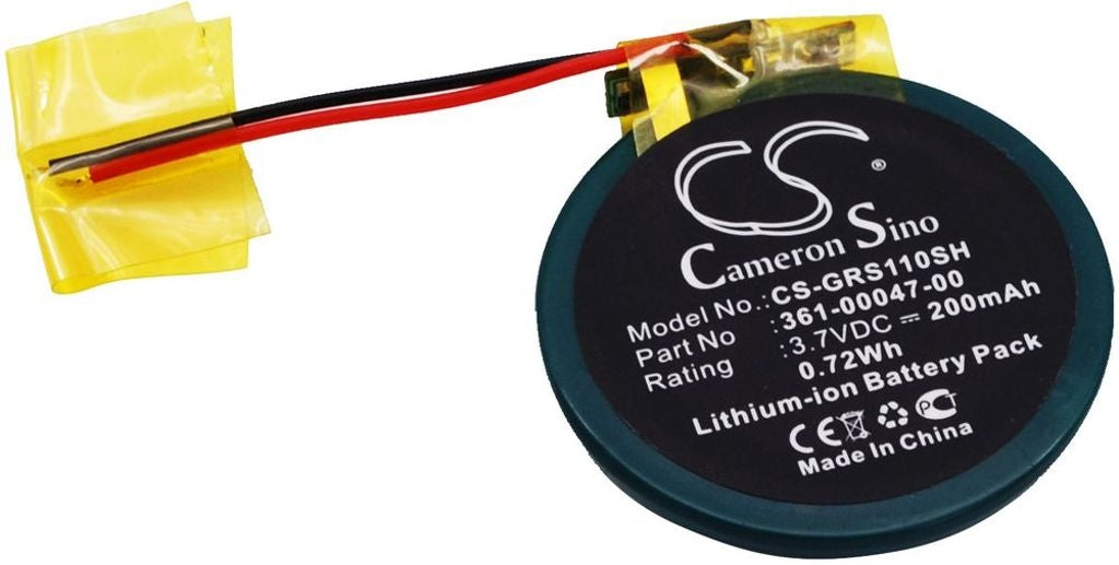 Battery for Garmin Approach S1 etc