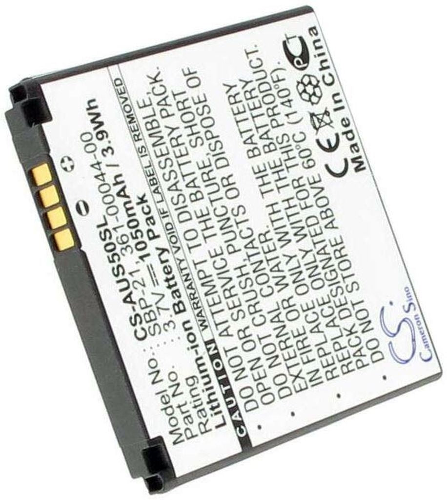 Battery for Garmin-Asus Nuvifone A50 mfl replacement battery