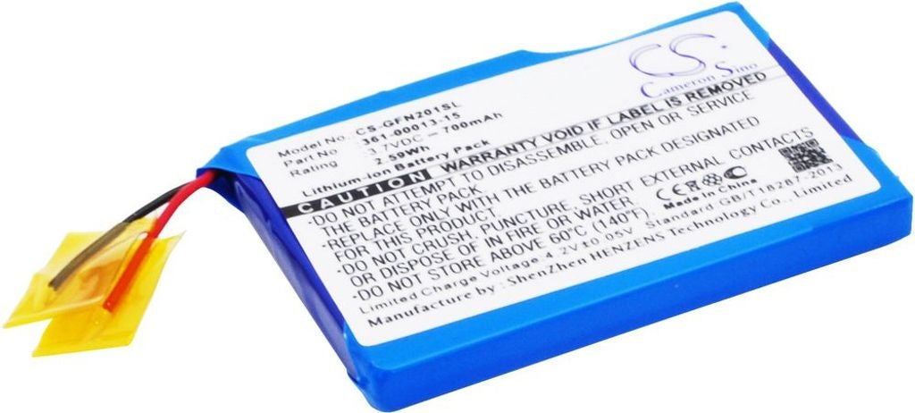 Battery for Garmin Foretrex 101 etc
