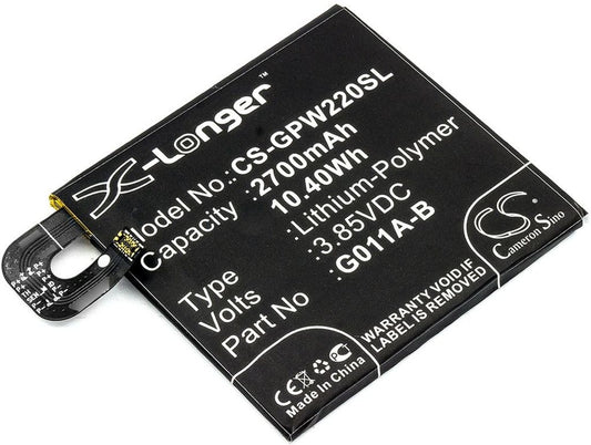 Battery for Google G011A etc