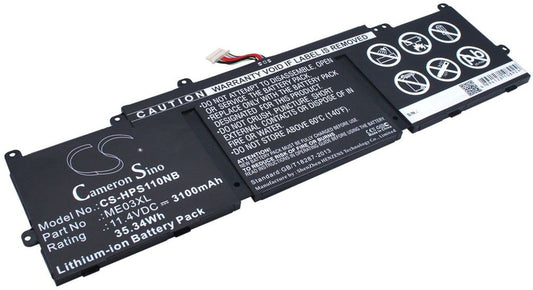 Battery for HP 11-D001TU etc