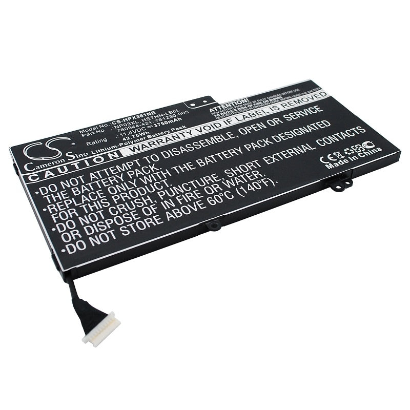 Battery for HP 15-U011DX etc
