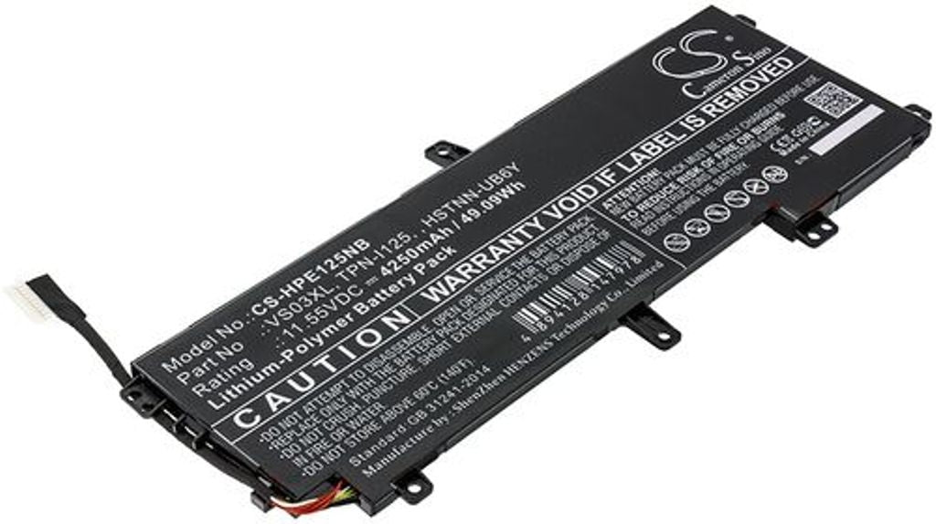 Battery for HP Envy 15-AS005NG W8Y52EA etc
