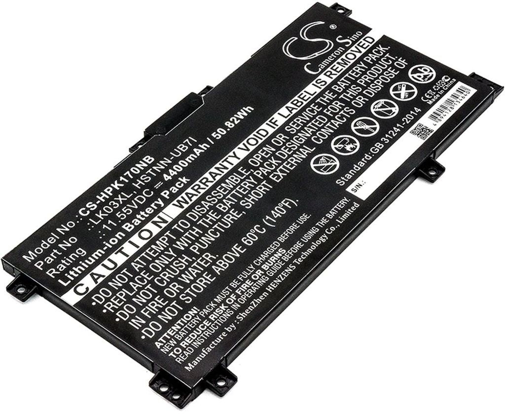 Battery for HP Envy 17m etc