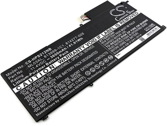 Battery for HP Specter X2 12" etc