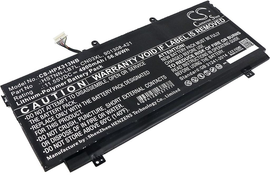 Battery for HP Specter X360 13-AB001 etc
