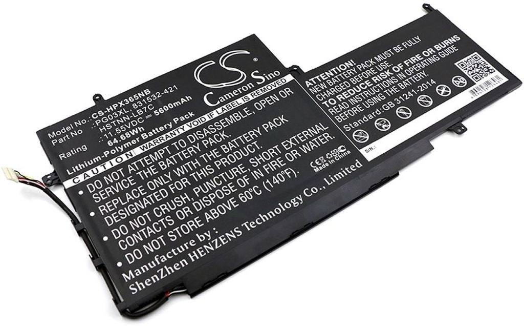 Battery for HP Specter X360 15 mfl