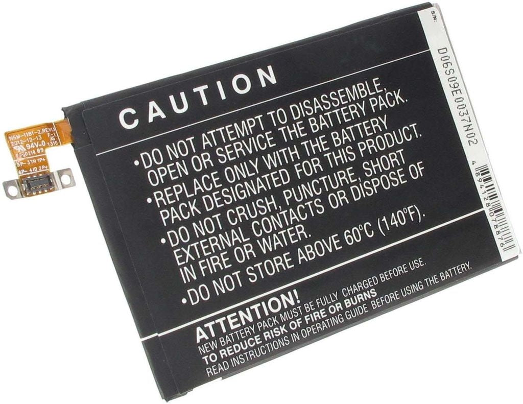 Battery for HTC One 801 mfl replacement battery