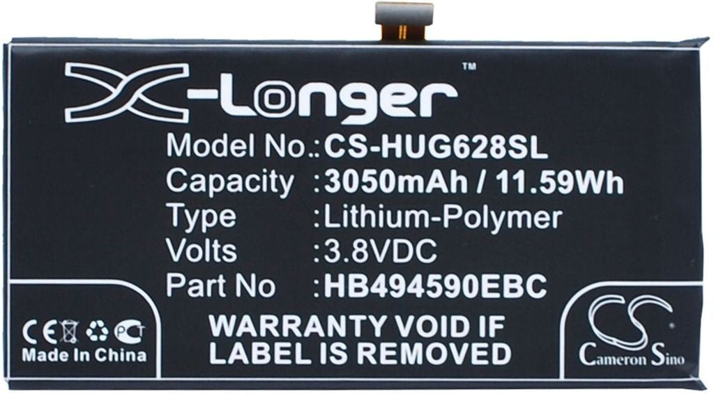 Battery for Huawei Ascend G628 etc