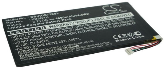 Battery for Huawei MediaPad etc