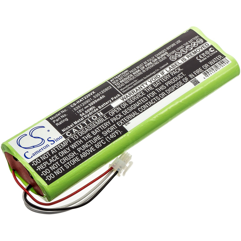 Battery for Husqvarna Automower 210C, 18V 3000mAh