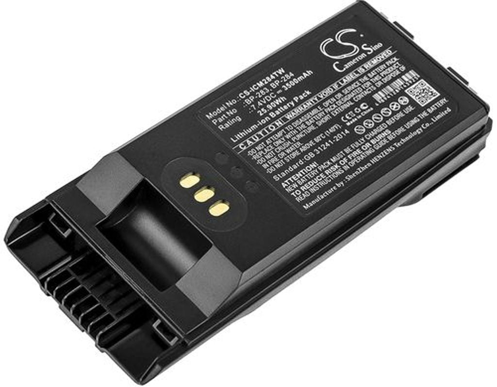 Battery for Icom IC-F3400 etc