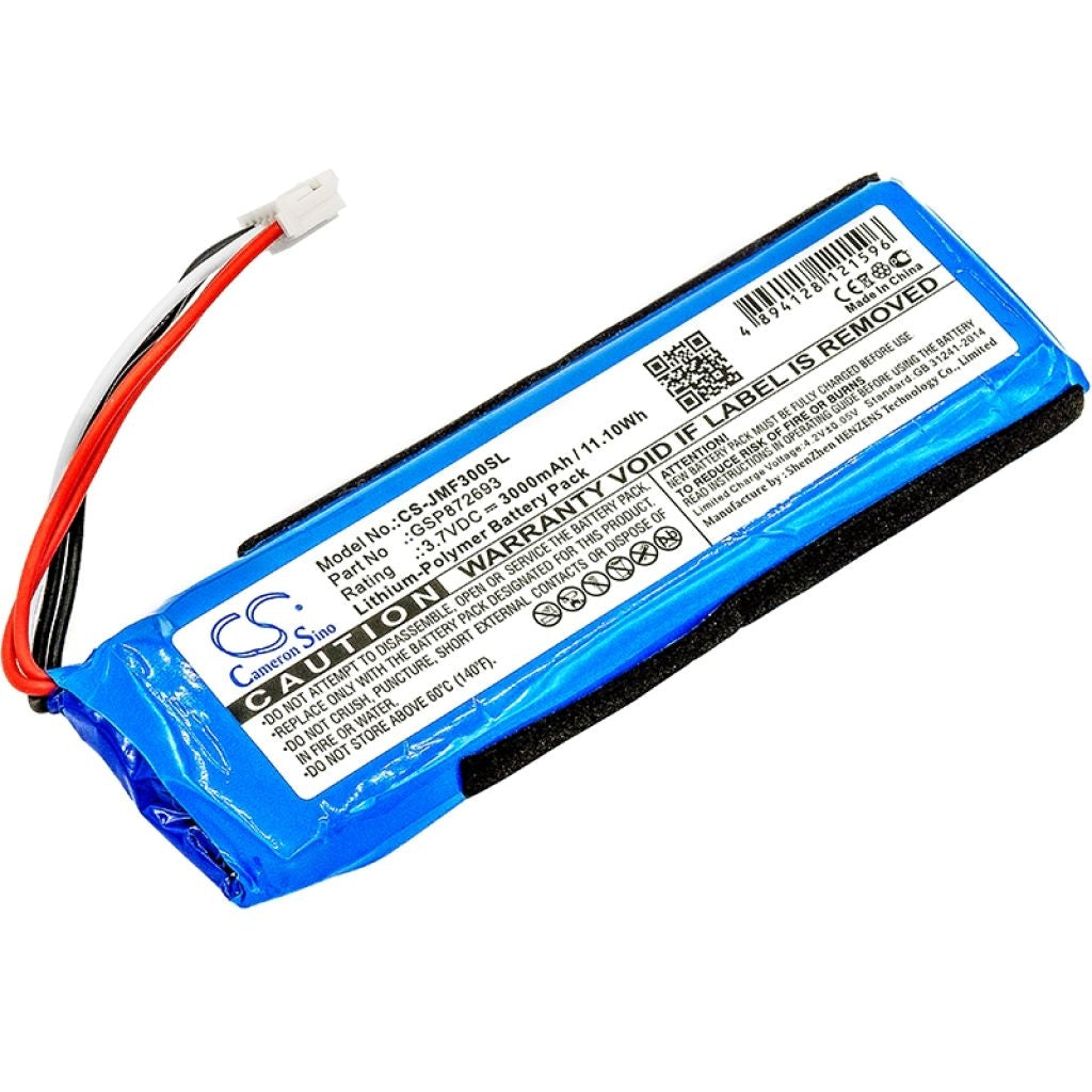 Battery for JBL Flip 3, 3000mAh, 3.7V