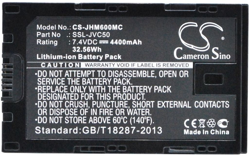 Battery for JVC GY-HM200 etc