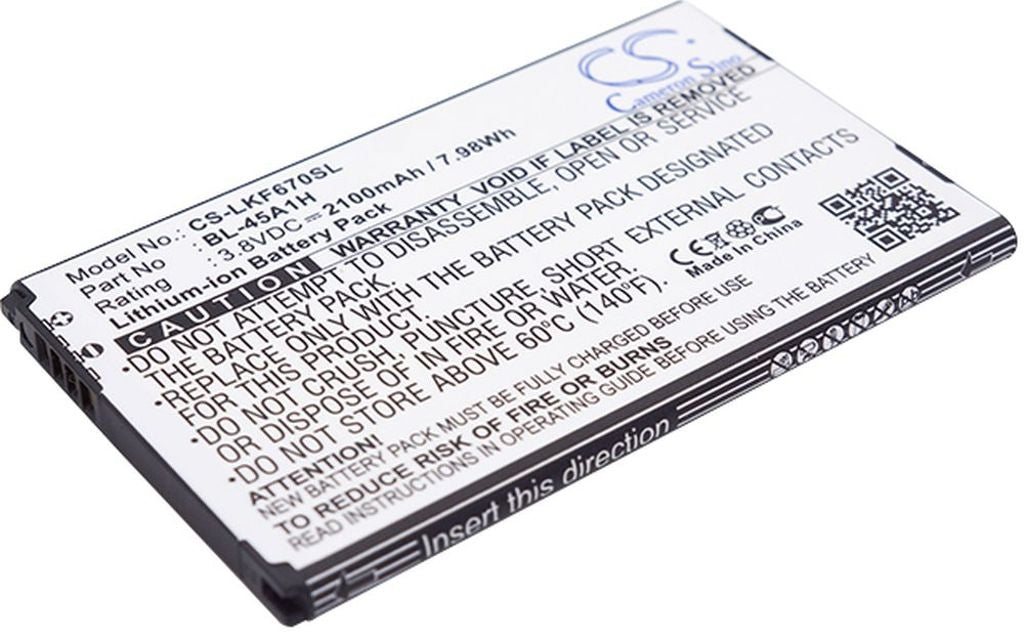 Battery for LG F670 etc
