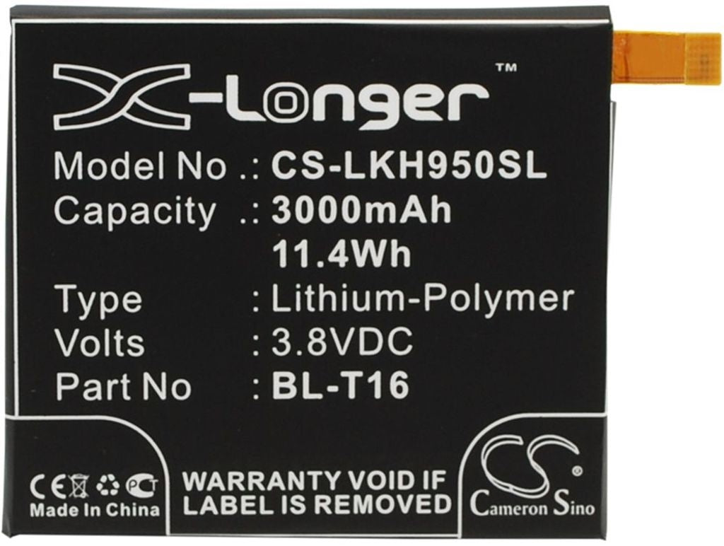 Battery for LG G Flex 2 etc