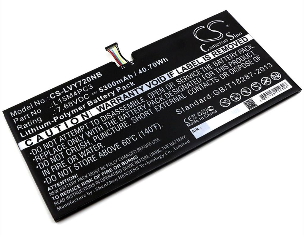 Battery for Lenovo IdeaPad Miix 720 etc