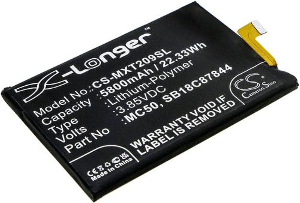 Battery for Lenovo K12 Pro etc