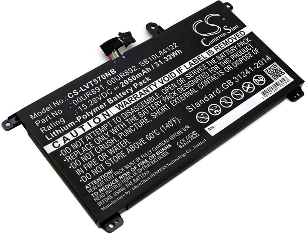 Battery for Lenovo T570 etc