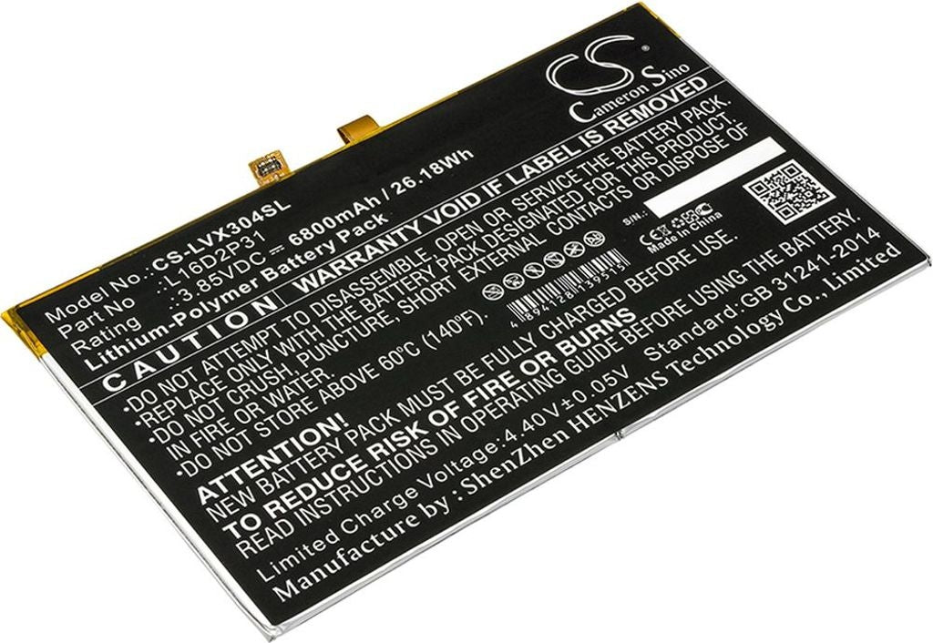 Battery for Lenovo Tab 4 10 etc
