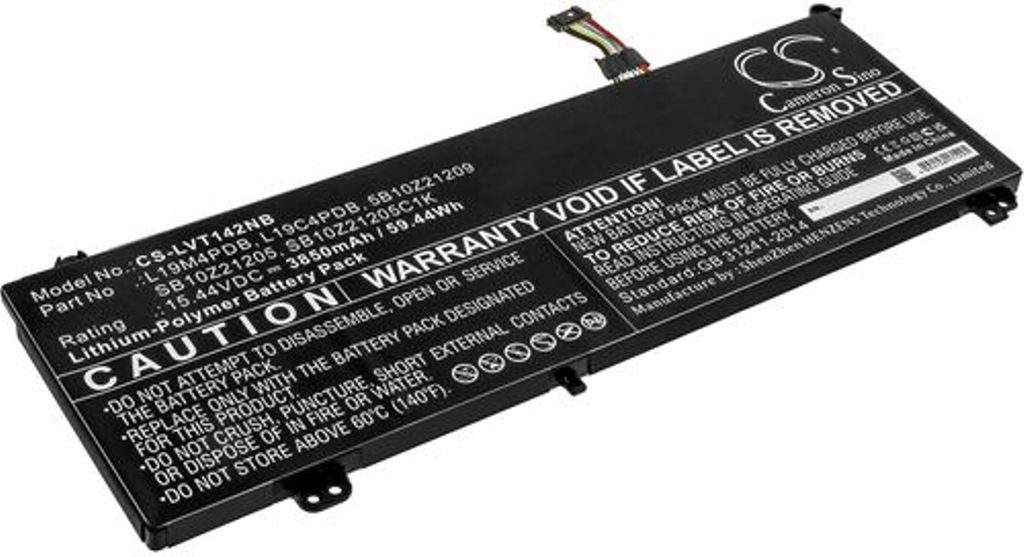 Battery for Lenovo ThinkBook 14s Yoga ITL-20WE000YAU etc