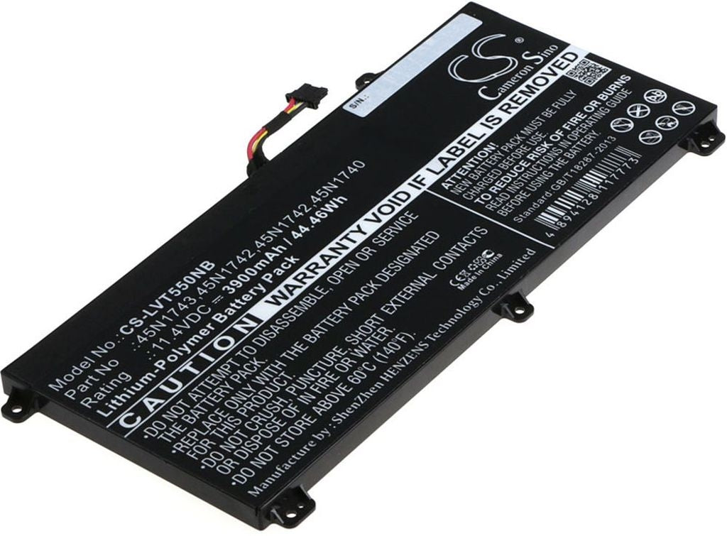 Battery for Lenovo ThinkPad T550 etc