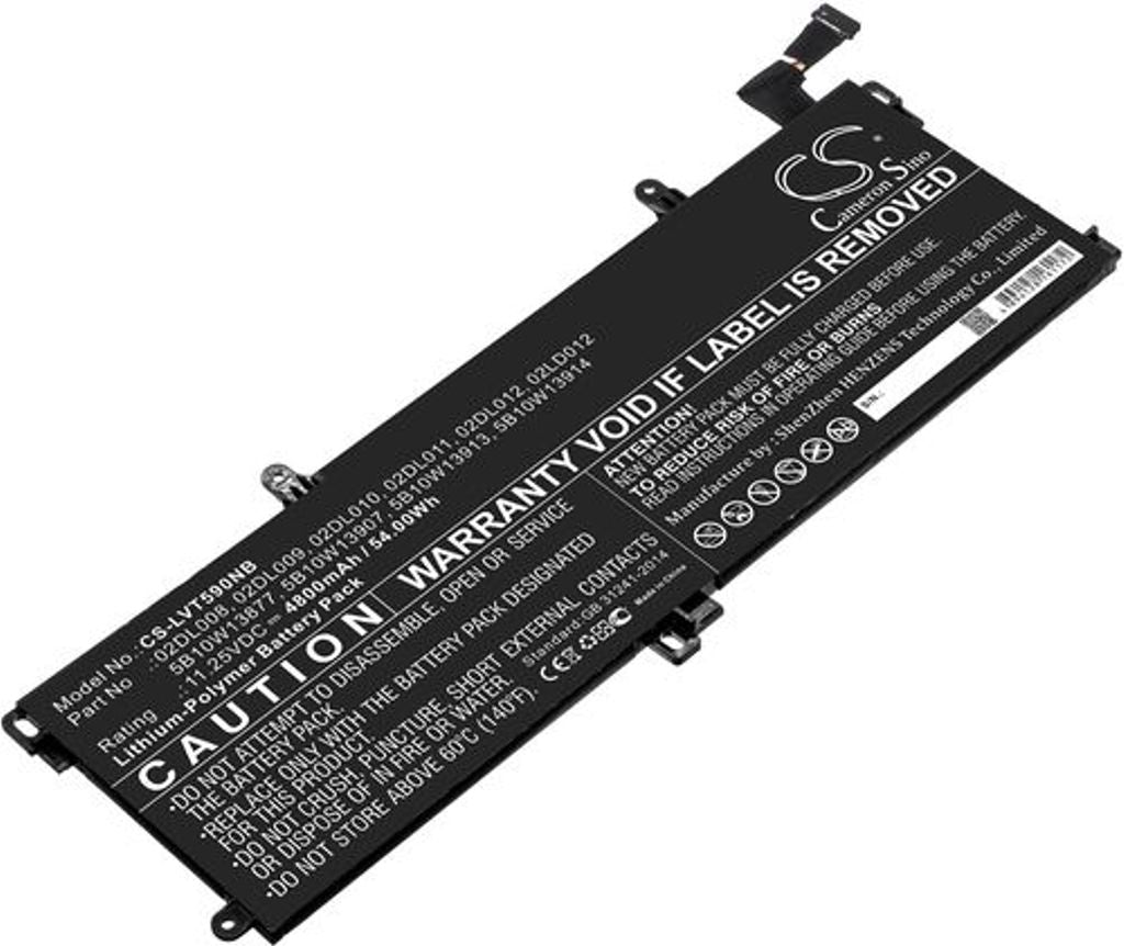 Battery for Lenovo ThinkPad T590 etc