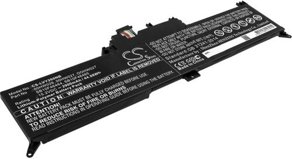 Battery for Lenovo ThinkPad Yoga 260 etc