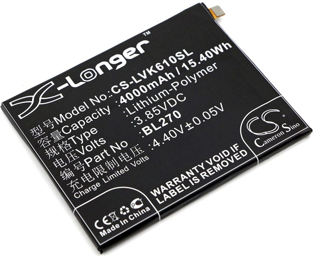 Battery for Lenovo Vibe K6 Plus etc