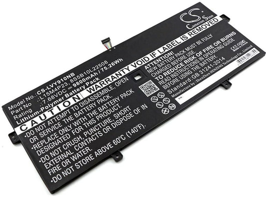 Battery for Lenovo YOGA 910 etc