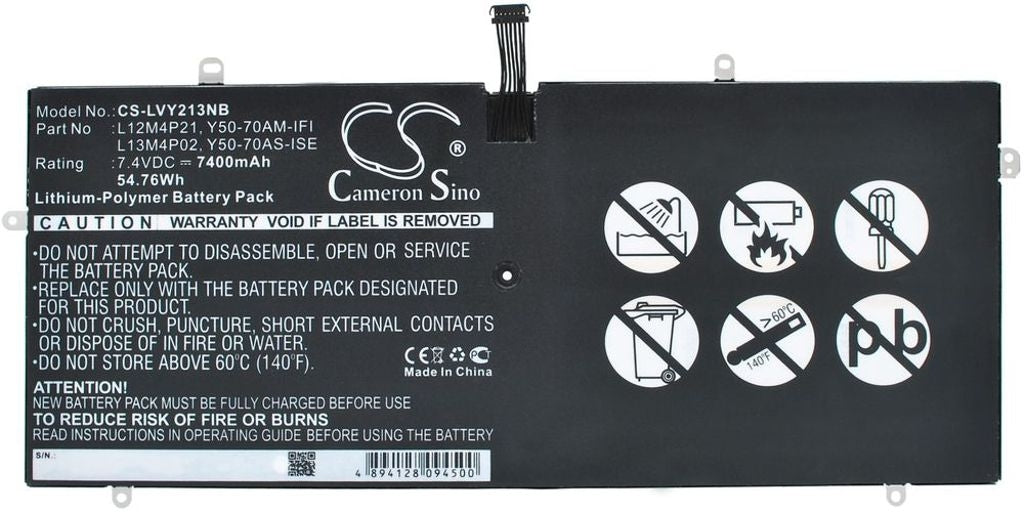 Battery for Lenovo Yoga 2 Pro 13.3" etc