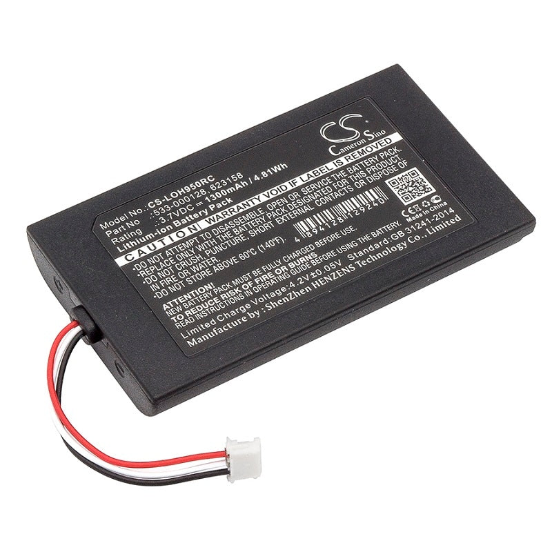 Battery for Logitech 915-000257 etc
