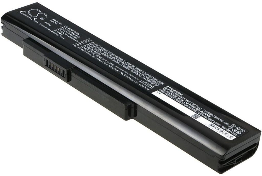 Battery for Medion Akoya 6631 etc