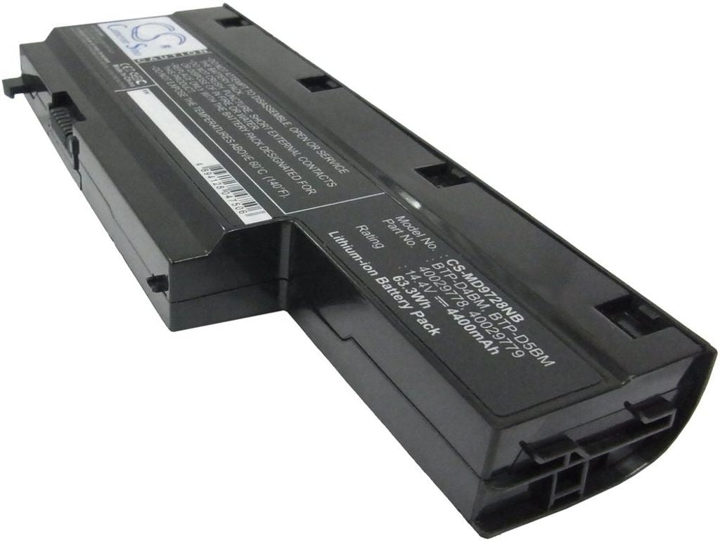 Battery for Medion Akoya E7211 etc