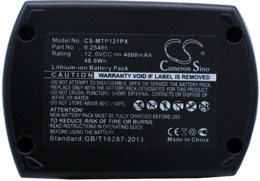 Battery for Metabo BS 12 SP etc